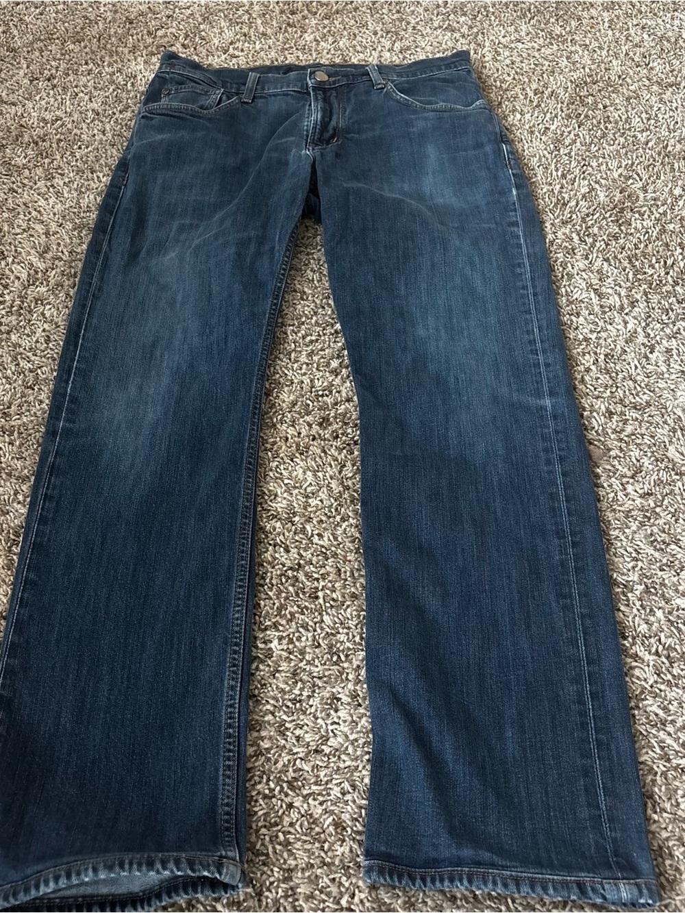 Robert Graham Indigo Straight Jeans